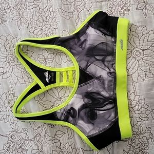Avia black, gray & lemon yellow S